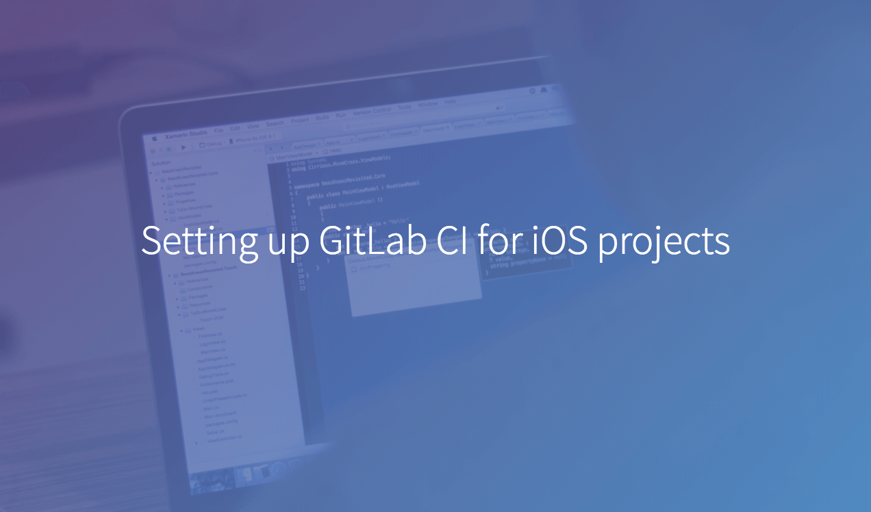 GitLab CI iOS App Development